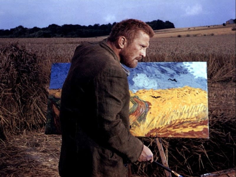Kirk Douglas în rolul lui Van Gogh