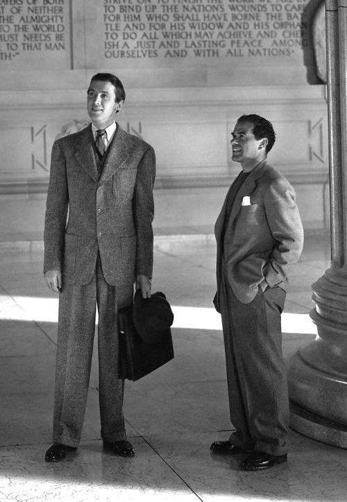 James Stewart și Frank Capra. Sursă foto: tumblr