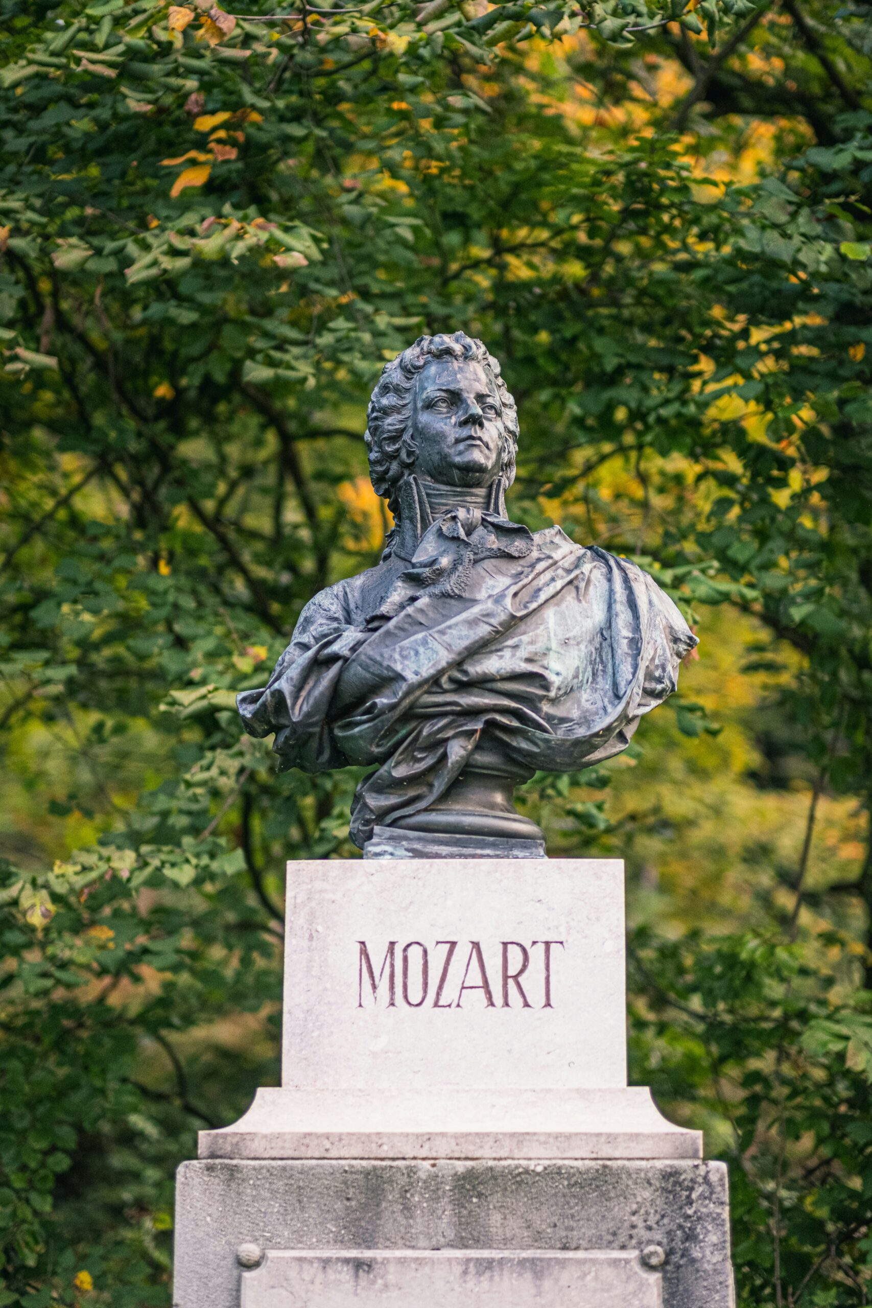 a statue of a person